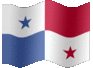 Medium animated flag of Panama