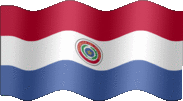 Large still flag of Paraguay