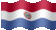 Small animated flag of Paraguay