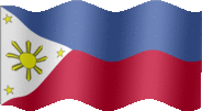 Large still flag of Philippines