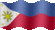 Small still flag of Philippines