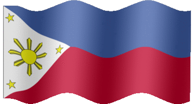 Extra Large animated flag of Philippines