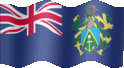 Animated Pitcairn Islands flags