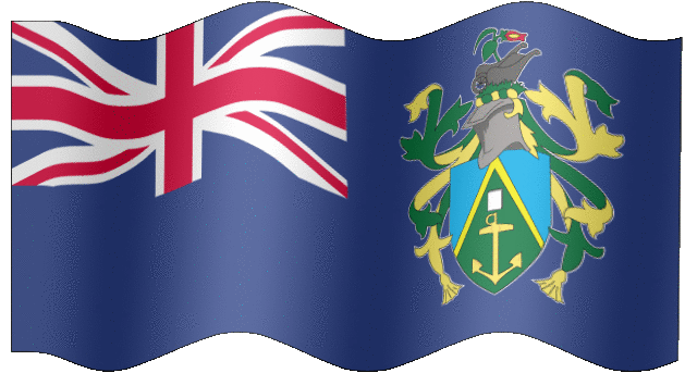 Very Big animated flag of Pitcairn Islands