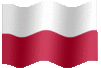 Medium animated flag of Poland