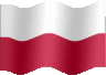 Animated Poland flags