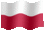 Small animated flag of Poland