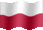 Small still flag of Poland