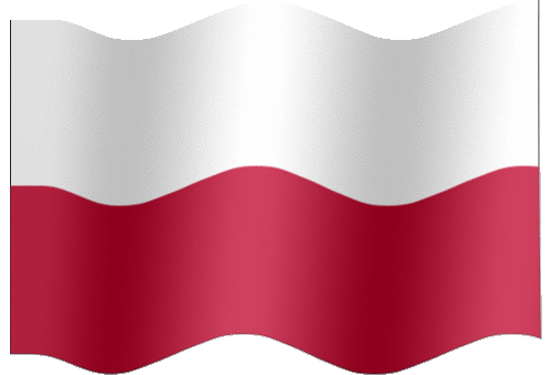 Very Big animated flag of Poland