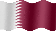 Large still flag of Qatar