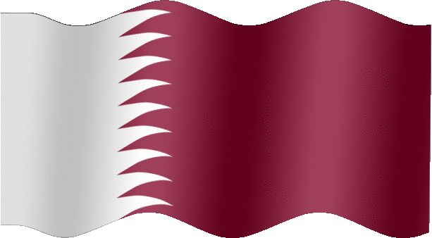 Very Big still flag of Qatar