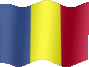 Animated Romania flags
