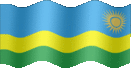 Medium still flag of Rwanda