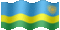 Small animated flag of Rwanda