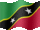 Small still flag of Saint Kitts and Nevis