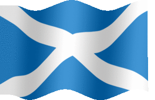 Extra Large animated flag of Scotland