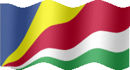 Large still flag of Seychelles