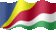 Small still flag of Seychelles