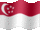 Small still flag of Singapore