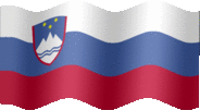Large still flag of Slovenia