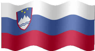 Extra Large animated flag of Slovenia