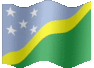 Medium animated flag of Solomon Islands