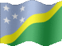 Medium still flag of Solomon Islands