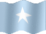 Animated Somalia flags