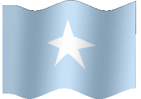 Extra Large animated flag of Somalia