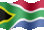 Small still flag of South Africa