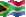 Extra Small animated flag of South Africa