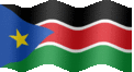 Medium animated flag of South Sudan