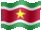 Small animated flag of Suriname