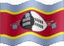 Animated Swaziland flags