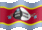 Small still flag of Swaziland