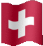 Medium animated flag of Switzerland