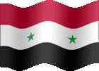 Large still flag of Syria