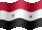 Small still flag of Syria