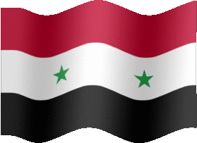 Extra Large still flag of Syria