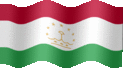 Animated Tajikistan flags