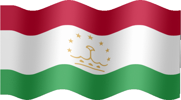 Very Big still flag of Tajikistan