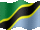 Small still flag of Tanzania