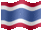 Small animated flag of Thailand