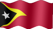 Large still flag of Timor-Leste