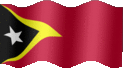 Animated Timor-Leste flags