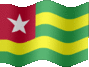 Animated Togo flags