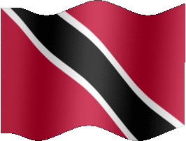 Extra Large still flag of Trinidad and Tobago
