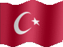 Medium still flag of Turkey