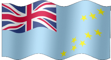 Extra Large animated flag of Tuvalu