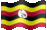 Small animated flag of Uganda